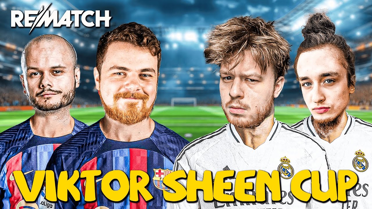 Streameri hraj&uacute; FUTBAL o 100 GIFTED od Viktora Sheena