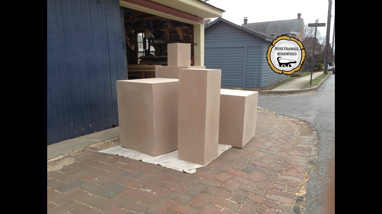 How To Make A DIY Art Display Pedestal [Part 1]