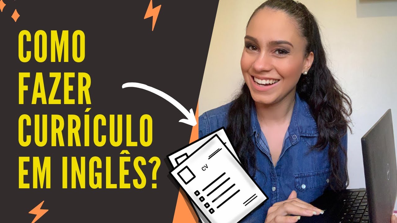 CURRÍCULO EM INGLÊS  - DICAS, SITE (CANVA), PASSO A PASSO!