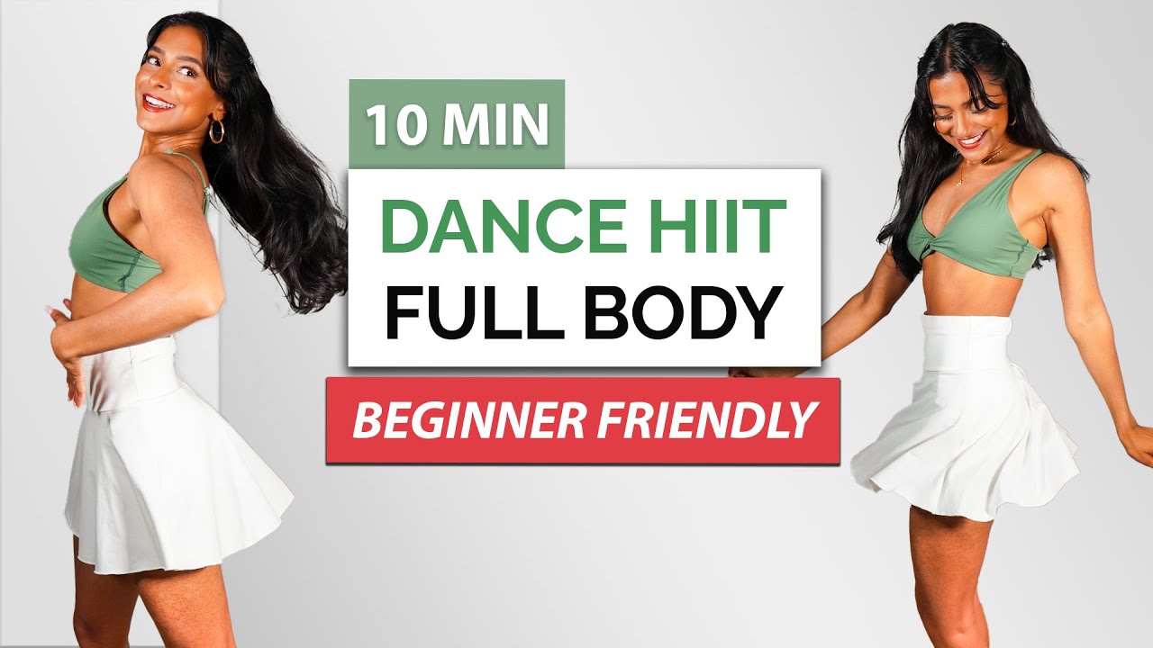 10 МИН DANCE HIIT ДОМА — ЖИРОСЖИГАНИЕ + ДЛЯ НОВИЧКОВ 🔥