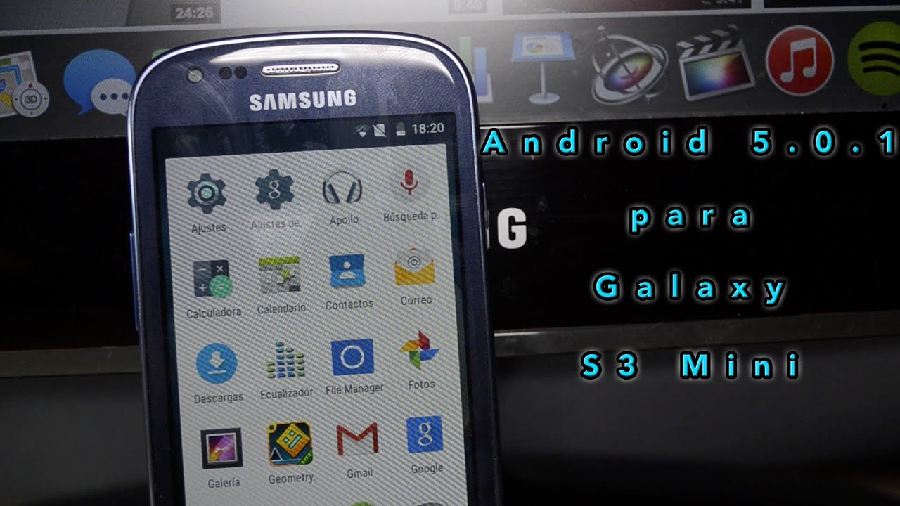 Android 5.0.1 Lollipop para S3 Mini - En Español