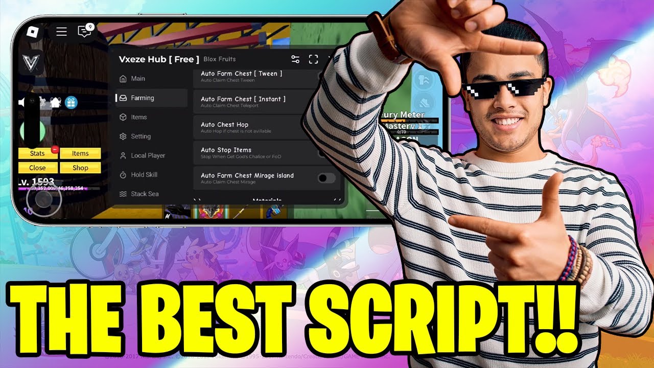 Blox Fruit Script Mobile iOS & Android - How to Get Blox Fruit Script 2025