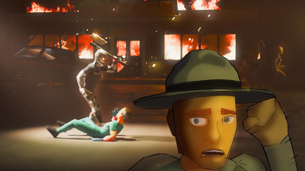 1 Terminator Vs 50 Players (Project Zomboid)