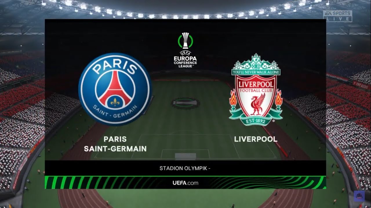 FIFA 22 | PSG vs Liverpool - UEFA Europa Conference League - Español Latino (Gameplay PS4)