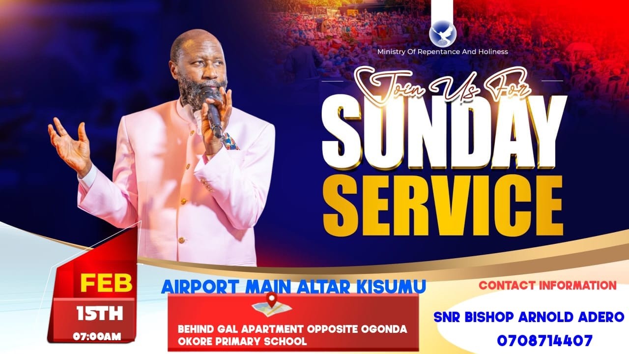 AIRPORT MAIN ALTAR SUNDAY SERVICE  [ 15TH,FEB,2026]