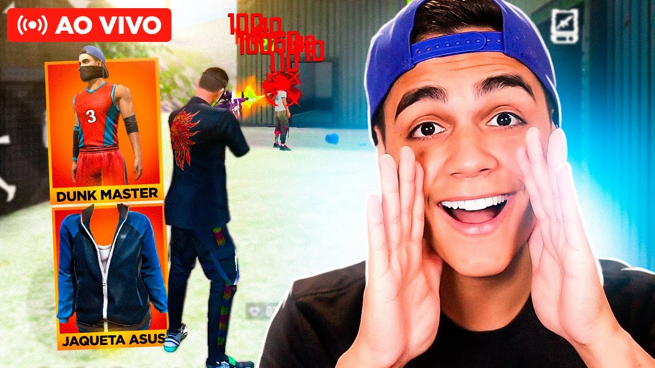 💙 FREITAS AO VIVO 💙 ITENS RAROS DE VOLTA! 💙 FREE FIRE MOBILE 💙 LIVE ON! 💙