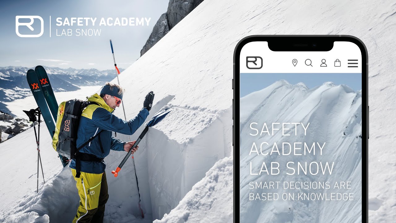 SAFETY ACADEMY LAB SNOW 2.0 &ndash; digital training for avalanche prevention | Trailer