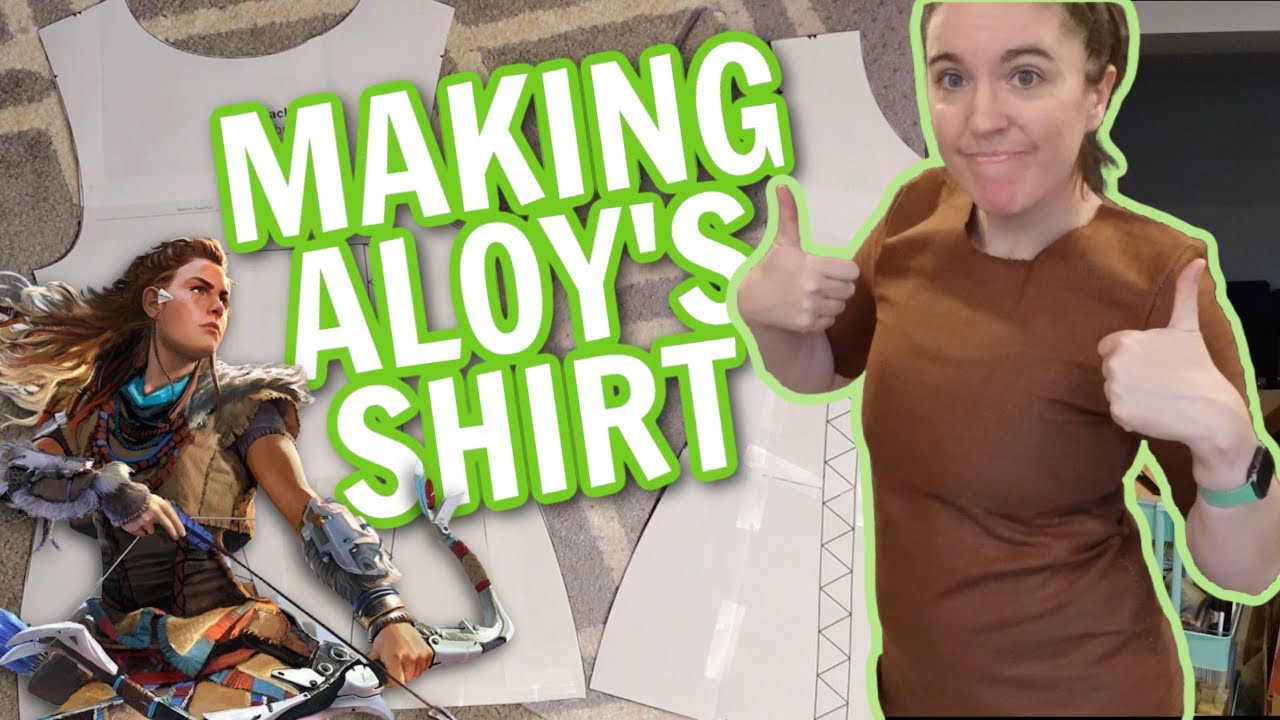 making Aloy's undershirt (and quick supply haul) | Aloy Cosplay Build Log #1