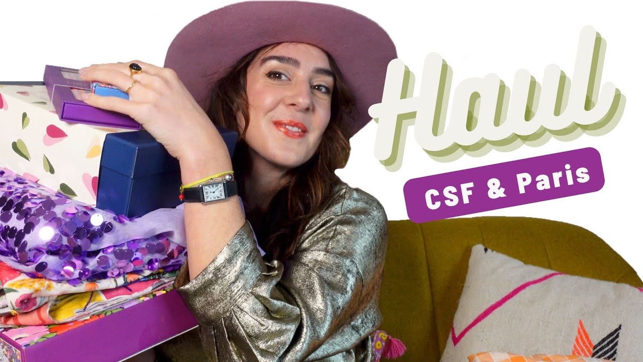 HAUL CSF et Paris 2023 + idées cadeaux de Noël 🎁