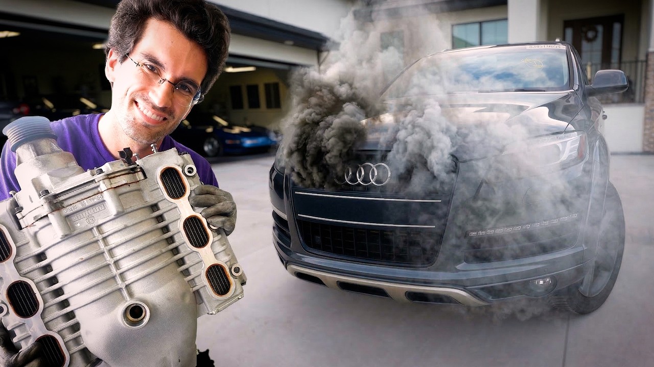 Engine Swapping My BLOWN Supercharged Audi!
