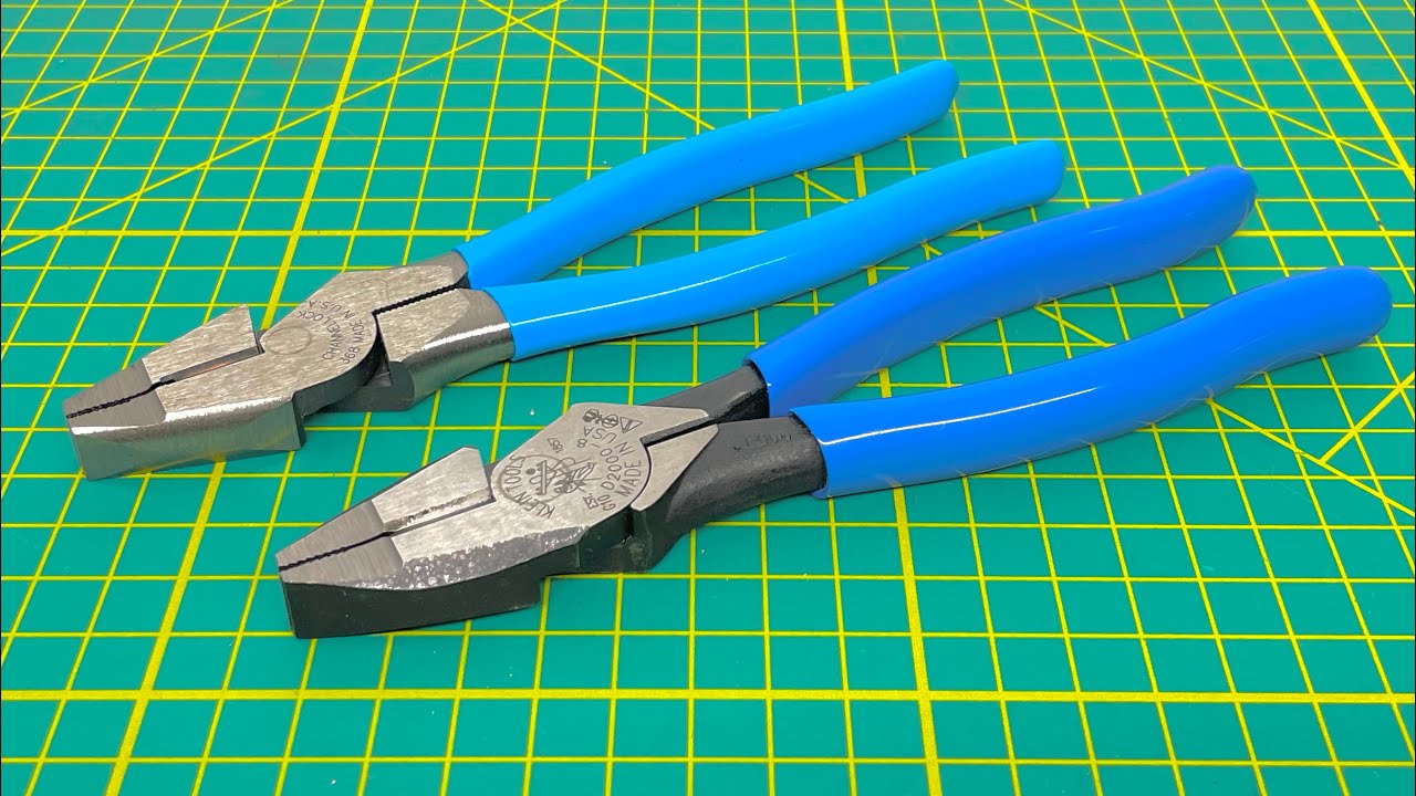 ChannelLock Vs Klein. Which Linesman Plier Do I Prefer?!