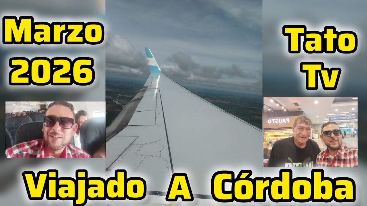 Viajando en avión ✈️  a córdoba 