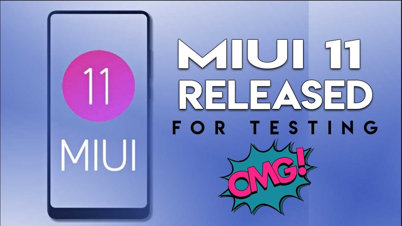 MIUI 11 RELEASED for Testing | MIUI 11 RELEASED DATE | HINDI