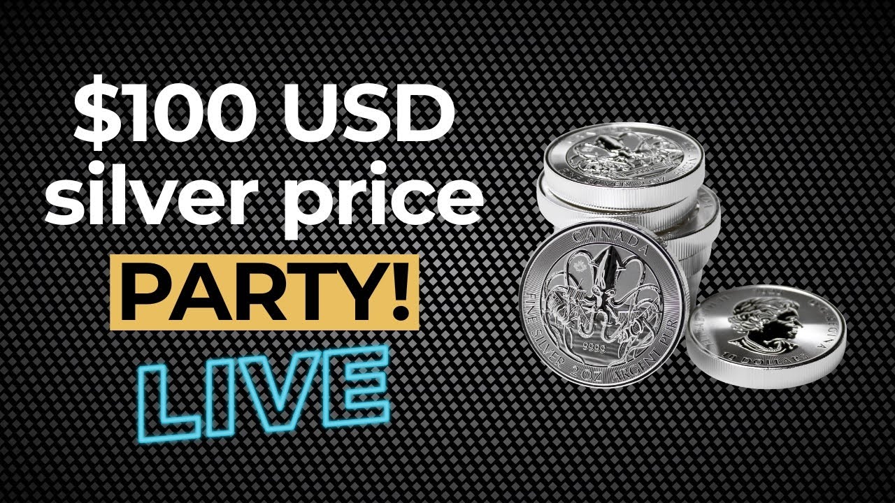 The $100 Silver Price PARTY! (come celebrate with us)