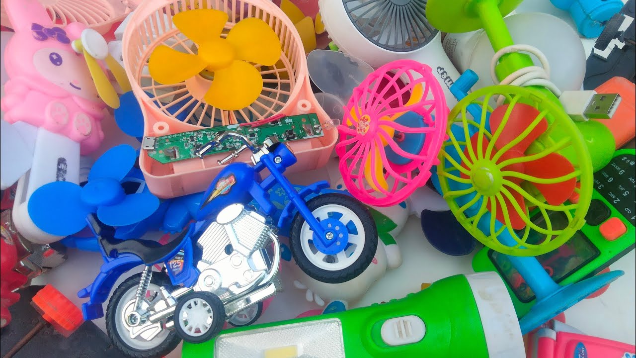 &ldquo;How To Make Awesome Ideas Using DC Motor Fan / Breaking And Opening Toys / 7 Tech Projects 