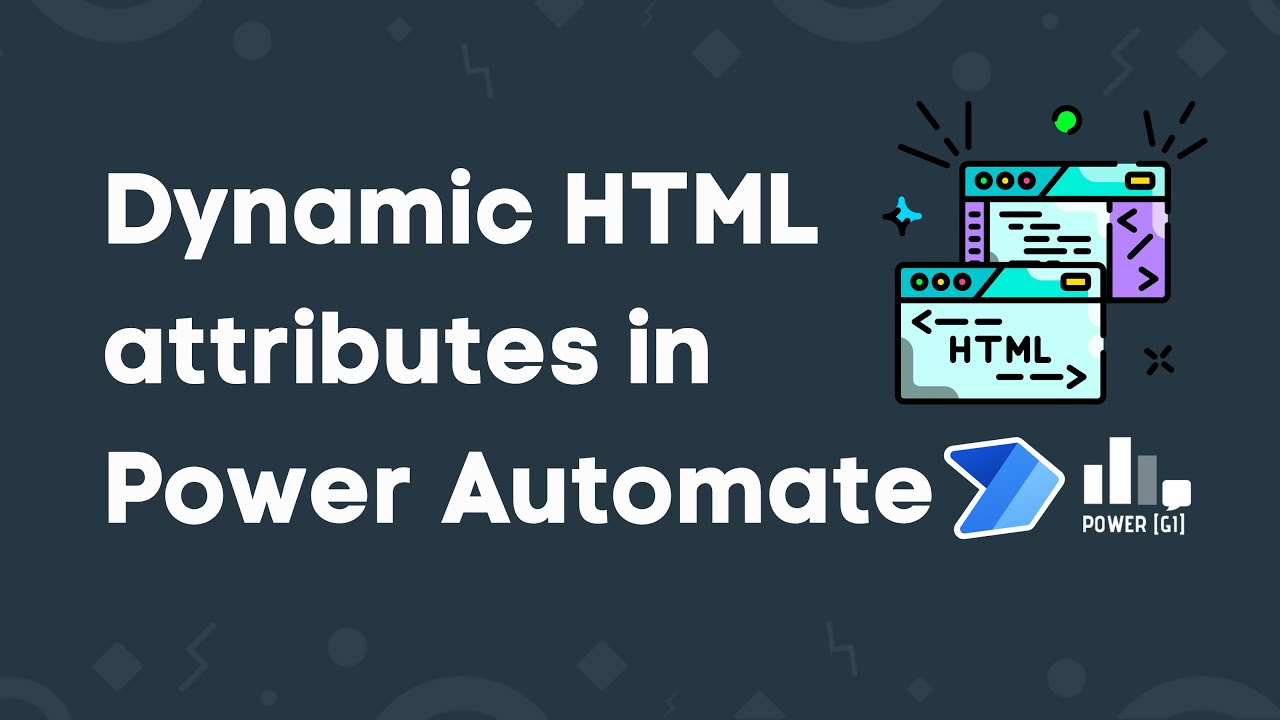 Dynamic HTLM attributes and IDs in Power Automate Desktop | Web automation elements customization
