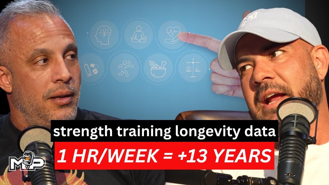 1 Hour of Strength Training Per Week Adds 13 YEARS to Your Life | Mind Pump 2836