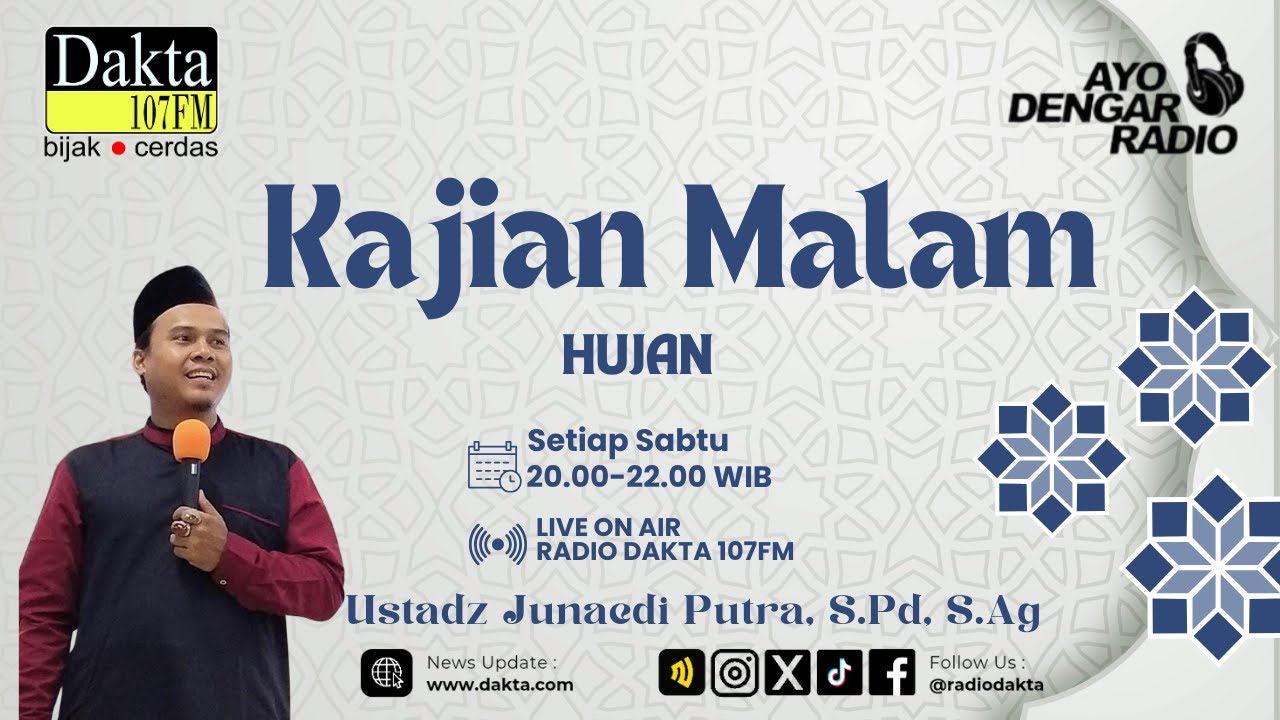 Kajian Malam Ust Junaedi Putra 