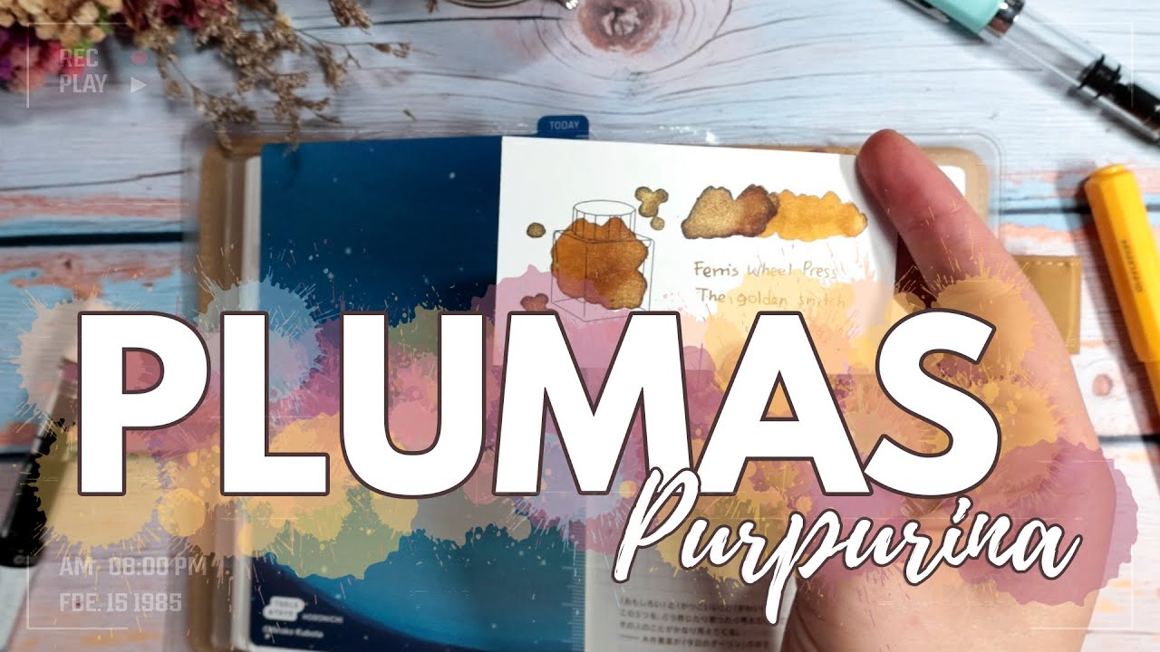 PREGUNTAS FRECUENTES: ¿Se puede usar TINTA CON PURPURINA en todas LAS PLUMAS?