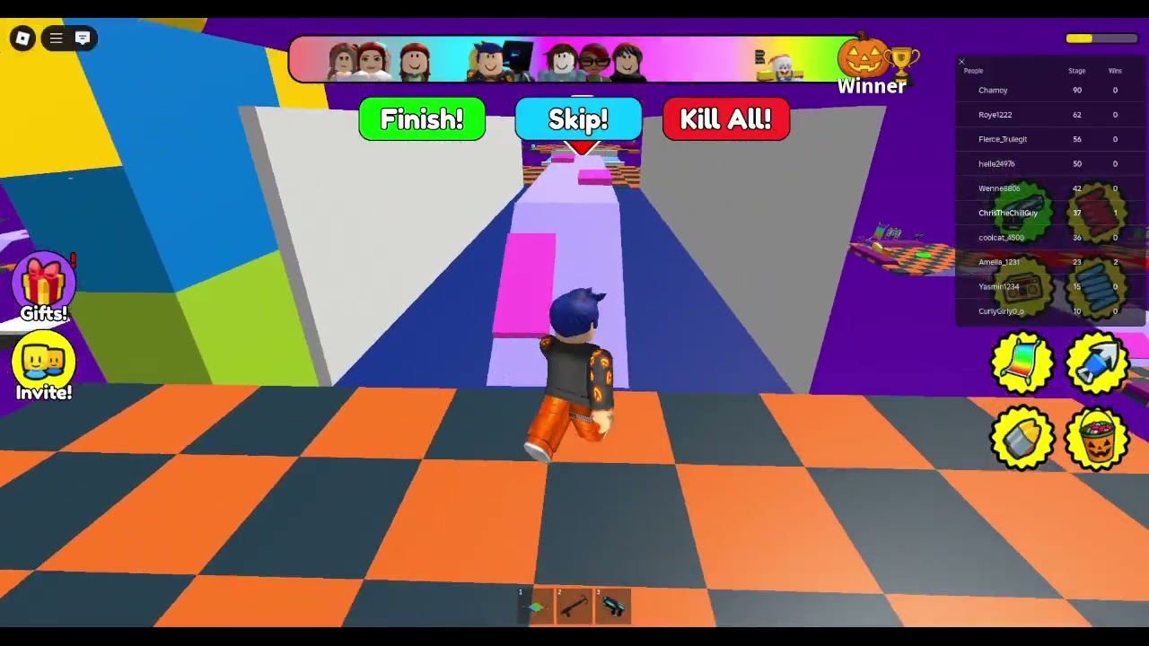 Roblox - Escape Halloween Parkour Obby gameplay