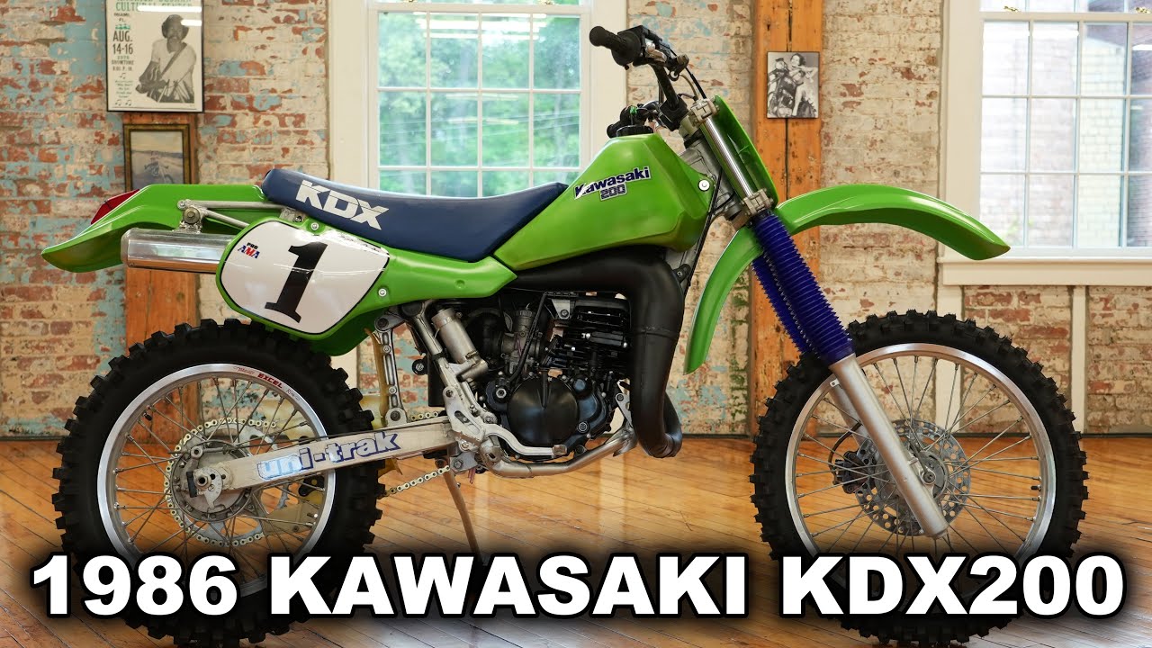 1986 KAWASAKI KDX200
