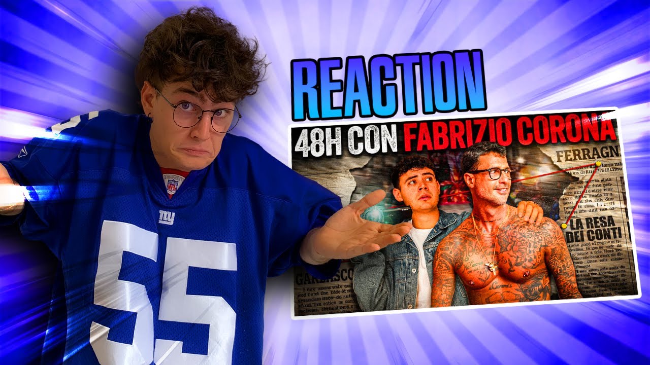 IL RITORNO DI FABRIZIO CORONA - Reaction @gabrielevagnato