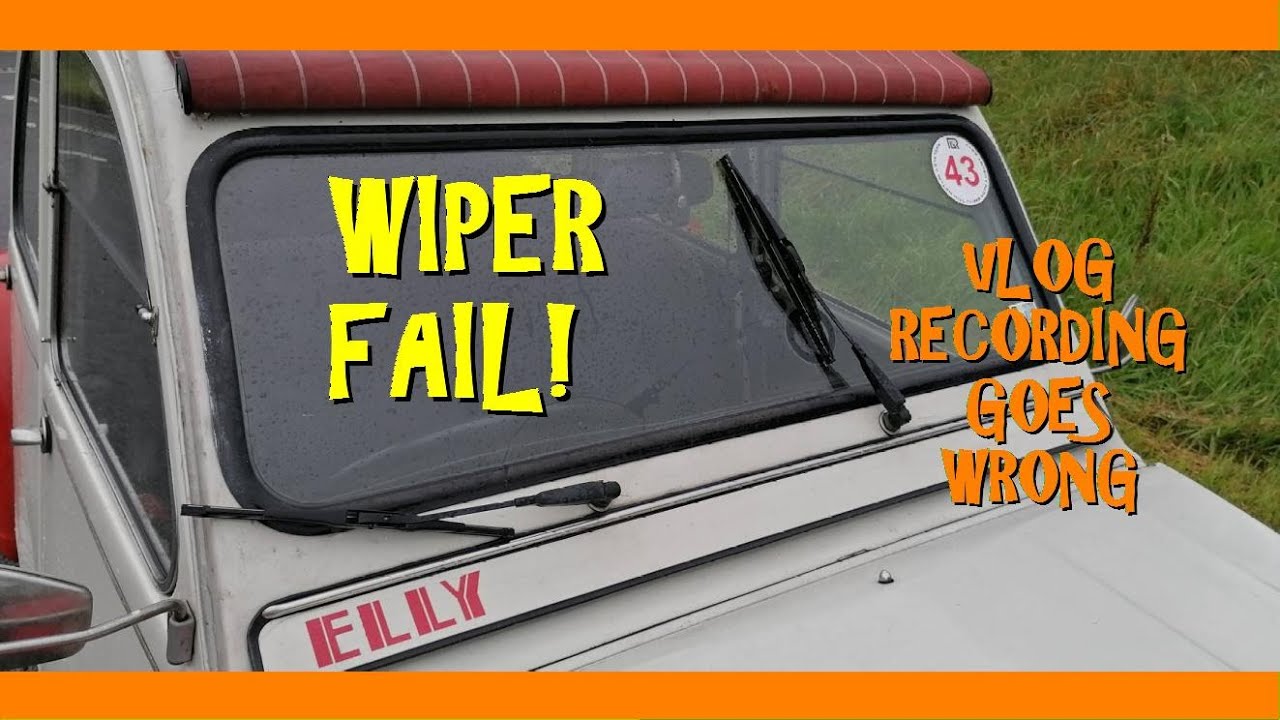 Wiper Fail! Vlog recording goes wrong...