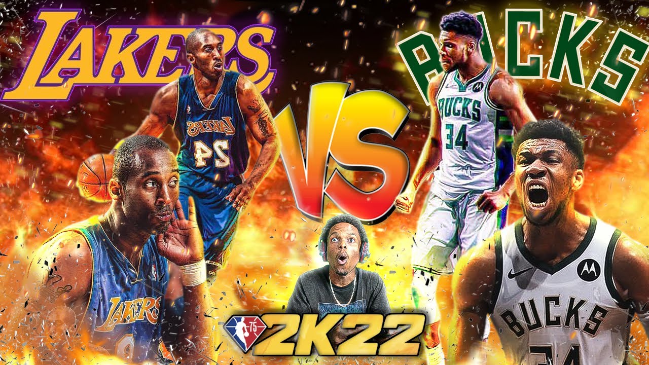 KOBE BRYANT VS THE GREEK FREAK ON NBA 2K22!!