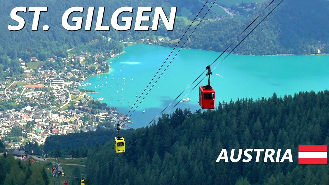 ST. GILGEN │ AUSTRIA. Walking tour and cable car ride to Mt. Zwölferhorn. Incredible views!