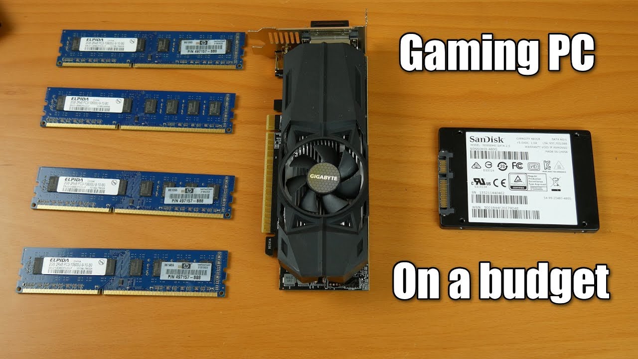 budget gaming pc 2018