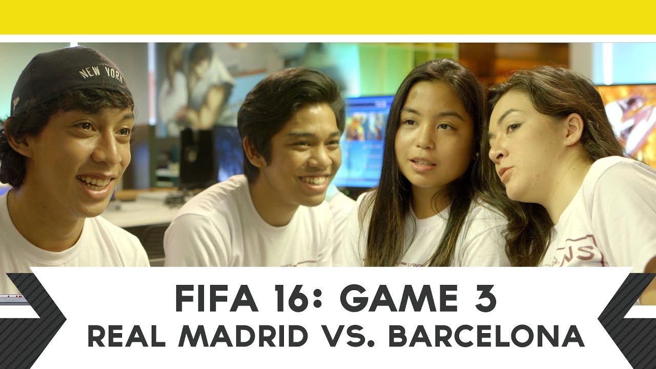 FIFA 16 Game 3 | Real Madrid vs. Barcelona | Match Day