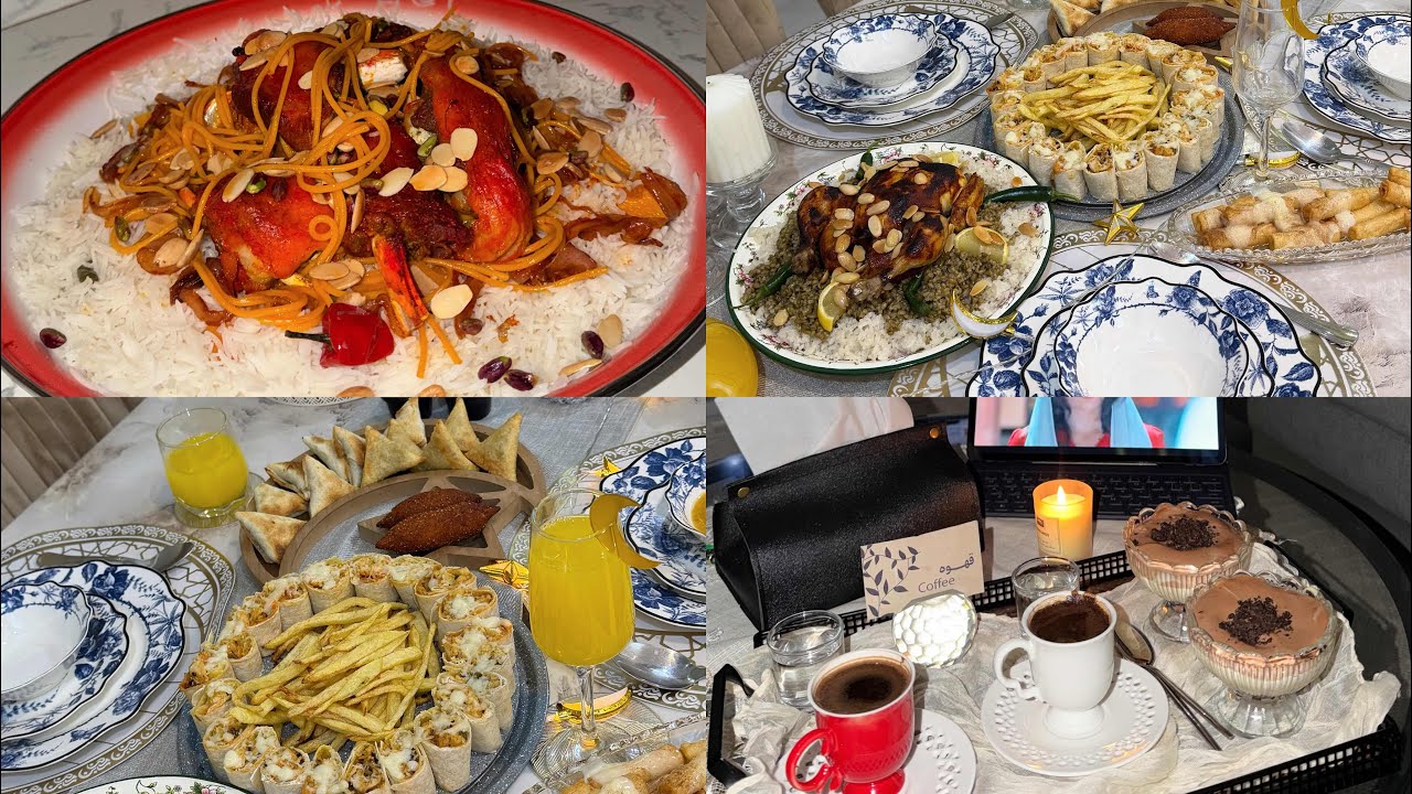 العزيمه الاولى😋 ددلت عيلتي بالذ الاطباق 😍 مندي المطاعم.🤭وصينة الشاورما الذيذه ورز وفركيه 