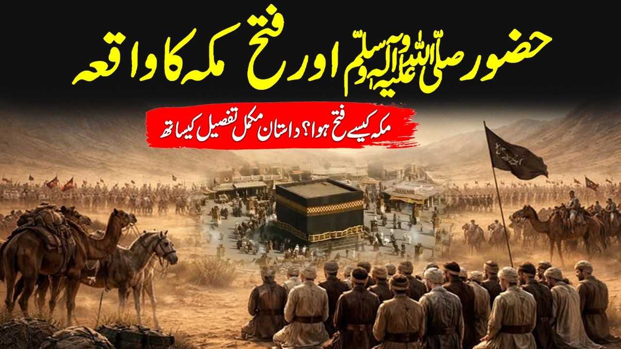 Conquest Of Mecca || فتح مکہ || Fateh Makkah || Complete Story Of Mecca By Mufti Shafaqt Yousafi