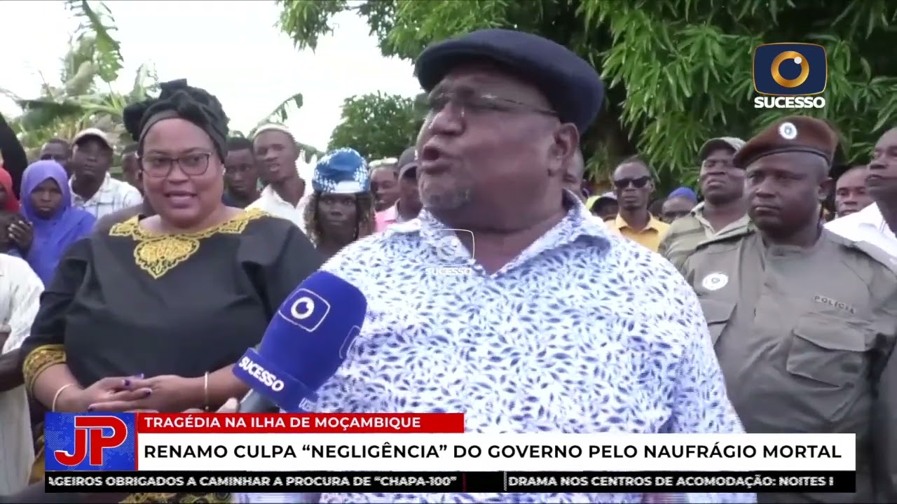 OSSUFO MOMADE CULPA GOVERNO PELA TRAGÉDIA NA ILHA DE MOÇAMBIQUE