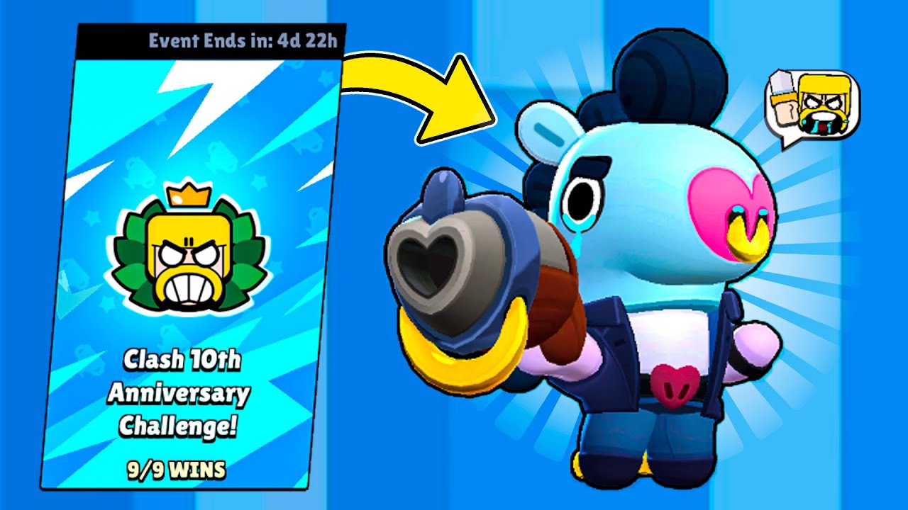 Win CLASH 10th ANNIVERSARY CHALLENGE 🏆 NEW FREE SPRAY and GIFTS - Brawl Stars