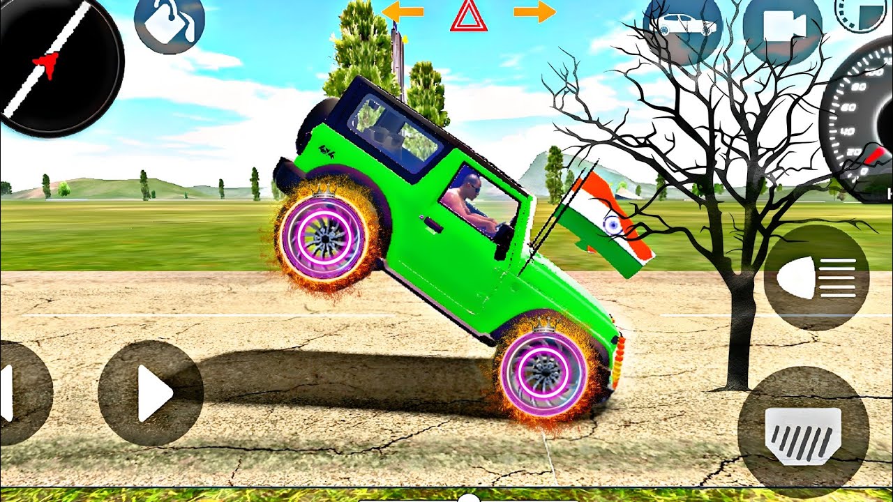 Dollar (Song) Modified Mahindra Green Thar👿 || Indian Cars Simulator 3D || Android Gameplay Part 13