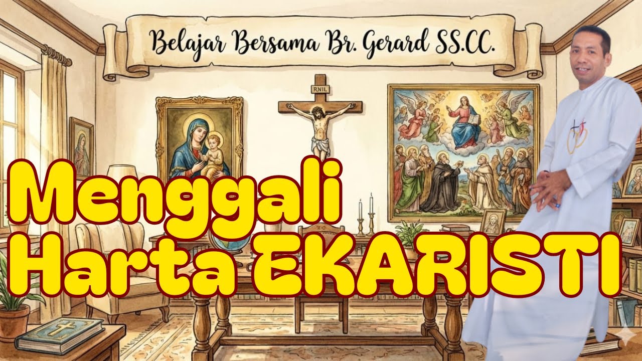 Menggali Harta Karun Ekaristi #sscc #motivasi #holybook #ekaristi #katekese #katolik