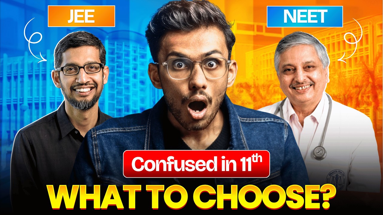 NEET vs JEE 2028: Which Stream to Choose? | DON&rsquo;T do this BLUNDER
