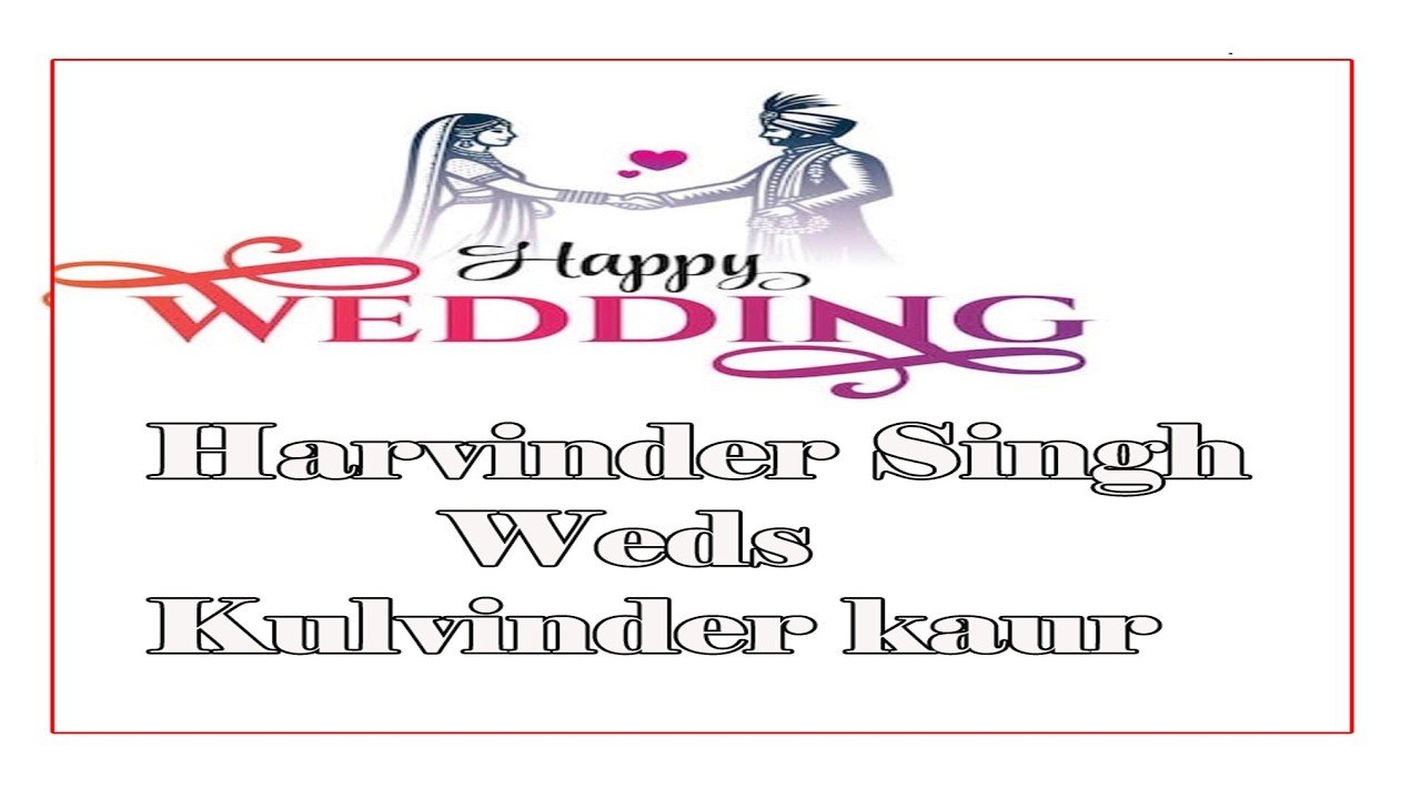 LIVE WEDDING ON-8-3-2026 { HARVINDER + KULVINDER } SINGH PHOTOGRAPHY BARA PIND  88726-82014
