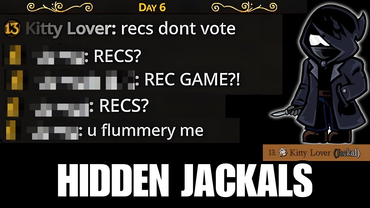NO ONE Expected the HIDDEN Jackals in True All Any | Better Town of Salem 2