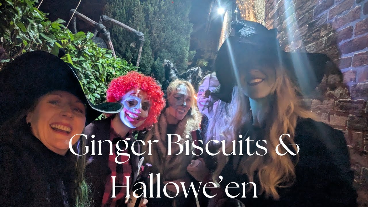 HOMEMADE GINGER BISCUITS | HALLOWE'EN PARTY | Life with Josephine