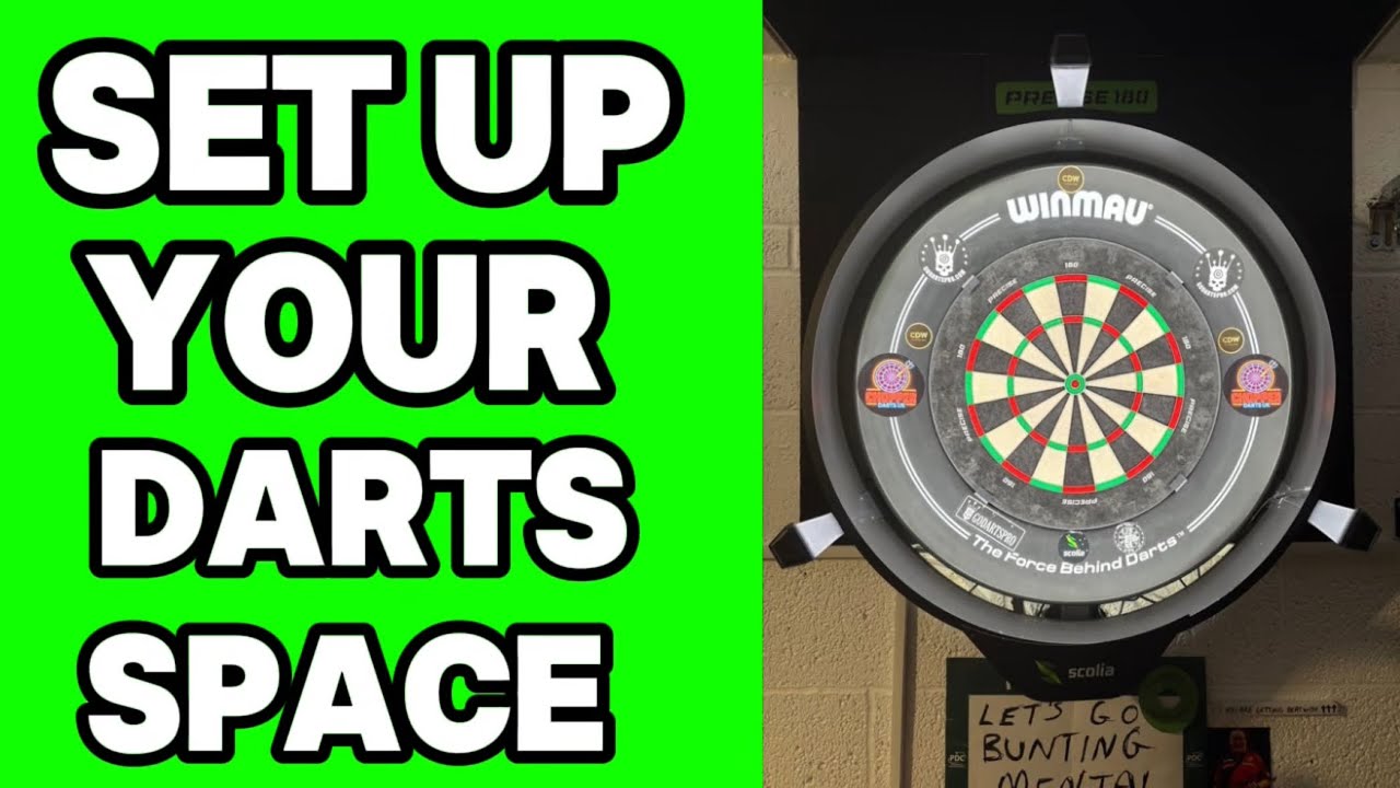 How to Set Up Darts at Home 🎯 Beginner Darts Setup Guide