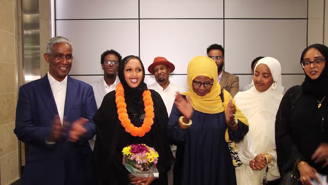 Xildhibaanad Gobsan Mohamud Omar oo lagu soo dhaweeyey Gobolka Minnesota.