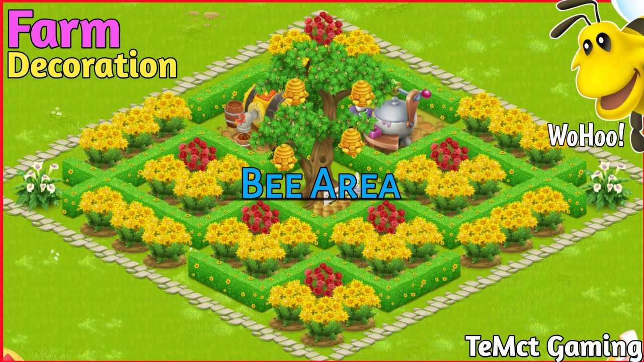 Hay Day Farm Bee Design Layout Guide