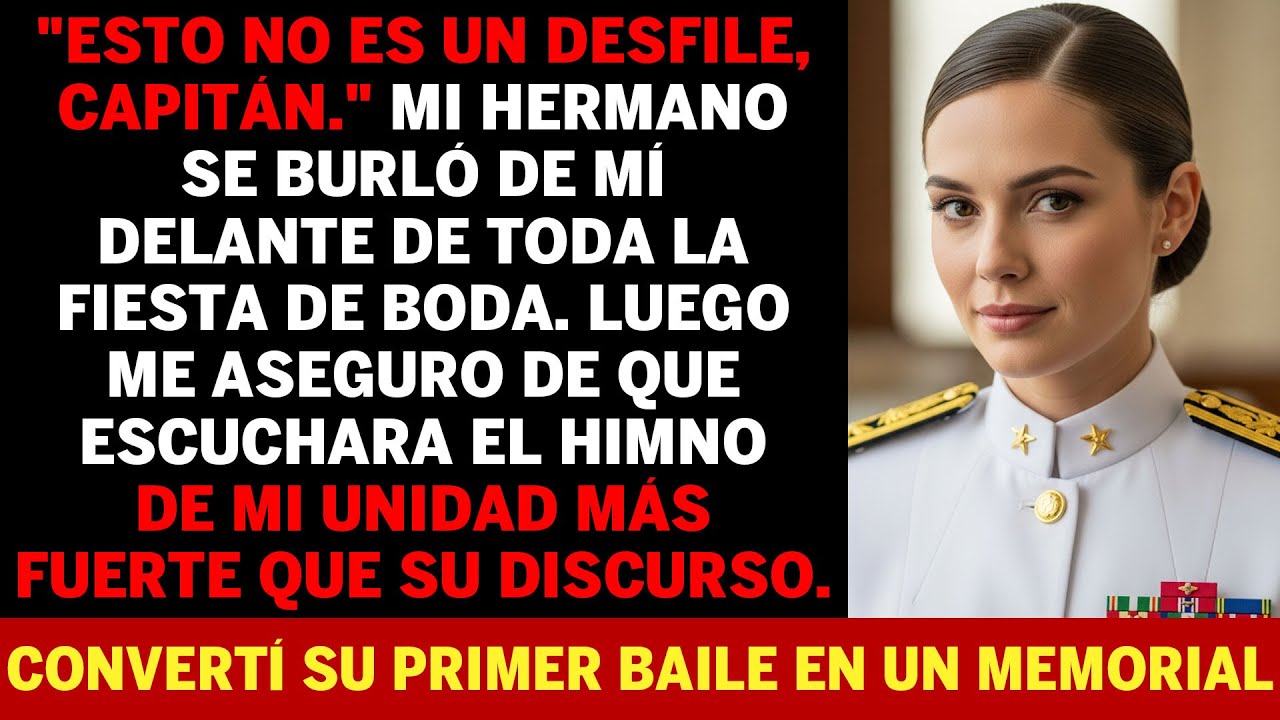 Mi Hermano Se Burló De Mi Rango Militar En Su Boda — Así Que Dejé Que La Banda Tocara El Himno De..