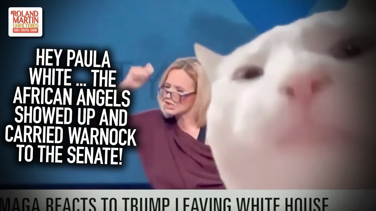 Hey Paula White ... The African Angels Showed Up And Carried Warnock To the Senate!