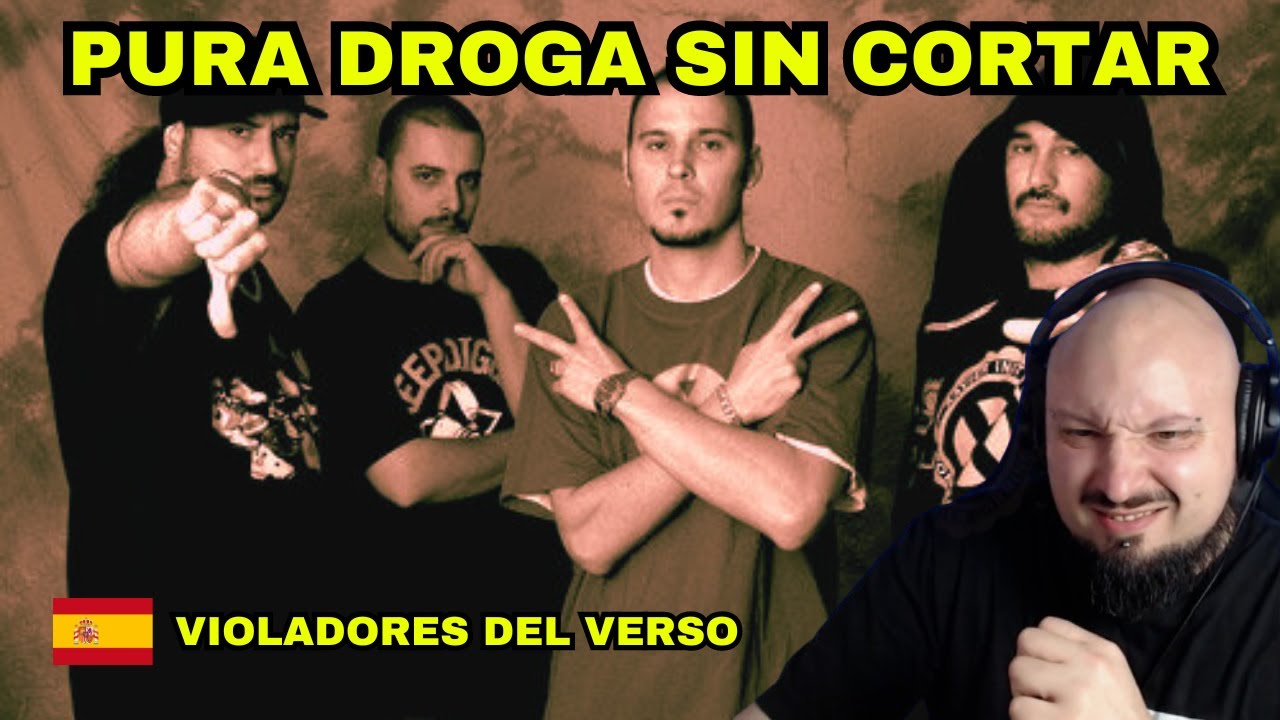 VIOLADORES DEL VERSO - PURA DROGA SIN CORTAR (EN DIRECTO) // BATERISTA REACCIONA // Nacho Lahuerta
