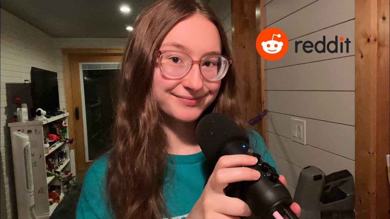 ASMR reacting to juicy AITAH and AIO stories 🫢🫨