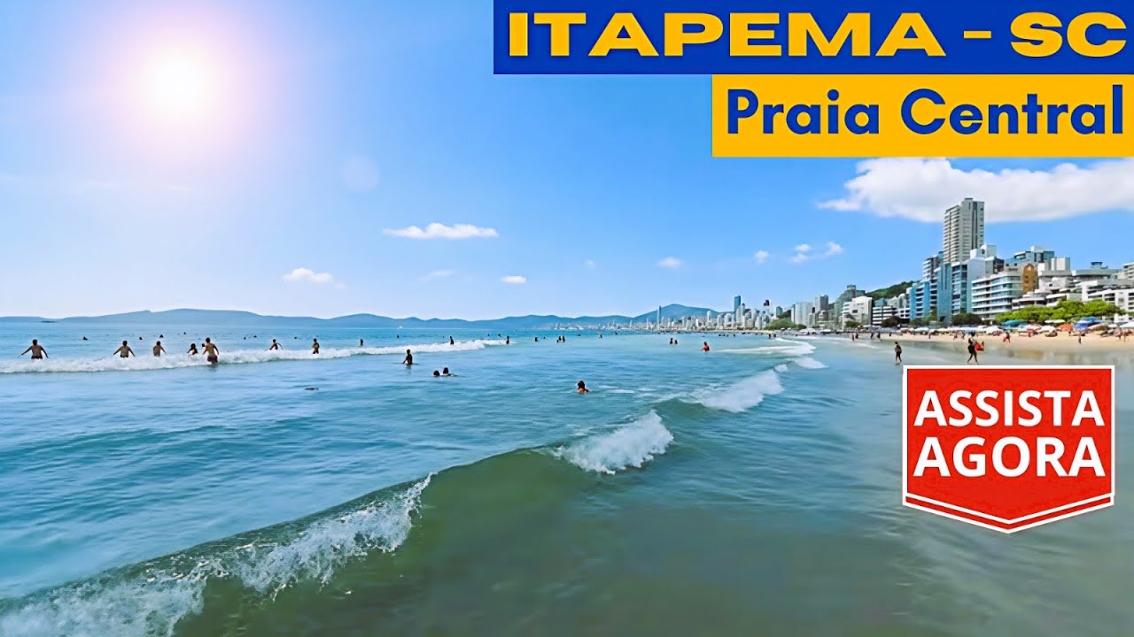 AO VIVO ITAPEMA: Um Passeio Pela Orla Mais Charmosa do Sul🌊🏖️