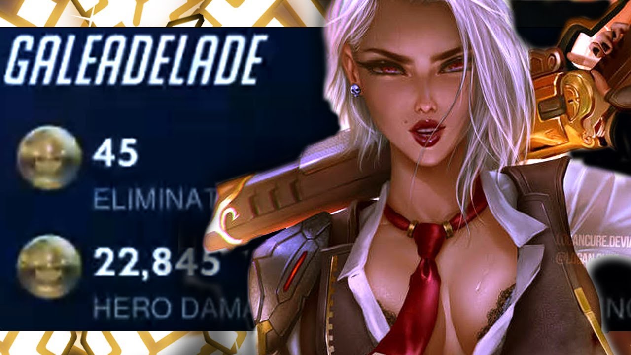 GALE DOMINATING AS ASHE! 45 ELIMS! [ OVERWATCH SEASON 19 TOP 500 ]